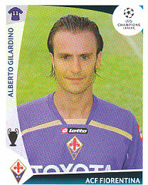 Alberto Gilardino Fiorentina samolepka UEFA Champions League 2009/10 #327